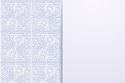 Traditional Floral Backgrounds Set, a Decorative Illustration by Absent A (Thumbnail 2 of 5)