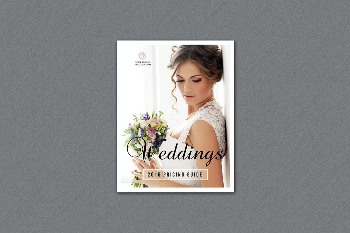 Wedding Photography Pricing Guide, a Flyer Template by Template Shop (Photo 2 of 6)