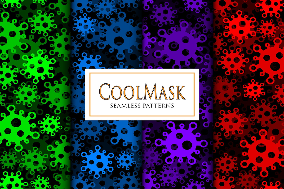 Cool virus mask digital camo prints, a Pattern Graphic by ArchonDigitalShop (Photo 6 of 8)