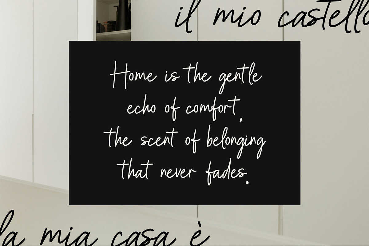 CS Gelda – Modern Script Font, a Script Font by Craft Supply Co. (Photo 5 of 8)