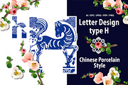 Alphabet design in Oriental style, a Symbol Font by PonDeArt (Thumbnail 1 of 2)