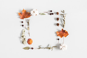 Autumn frame featuring autumn, wreath, and fall