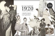 1920s Vintage Collage Pack, an Object Graphic by Kaleriia (Thumbnail 1 of 11)