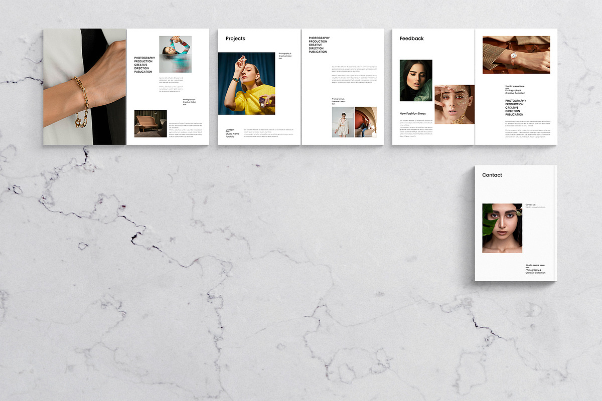 Creative Portfolio Template, a Magazine Template by DesignCrest (Photo 13 of 14)
