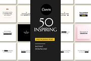 GROWTH MINDSET INSTAGRAM TEMPLATE, a Social Media Template by RB Boutique (Thumbnail 1 of 9)