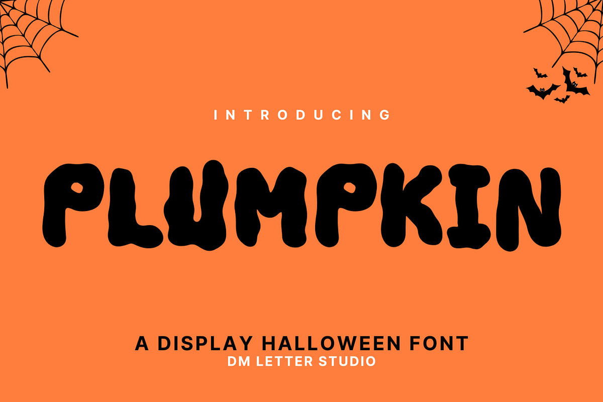 Plumpkin, a Sans Serif Font by Dm Studio (Photo 1 of 10)