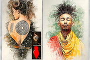 Graphic Arts Photoshop Action, an Action Add-On by GorynArt (Thumbnail 3 of 22)