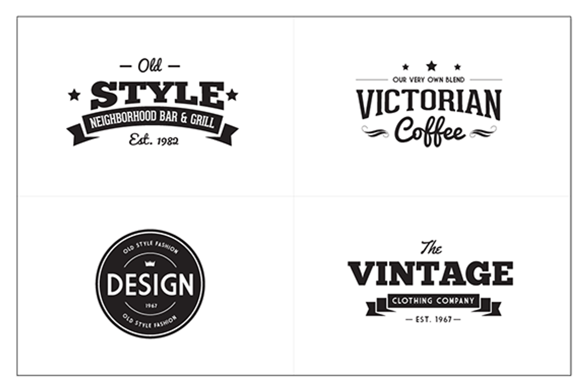 Retro Insignia Logos v3, a Branding & Logo Template by Medialoot (Photo 5 of 5)