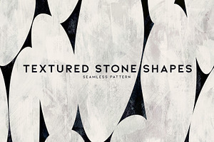 Textured Stone Shapes, a Wallpaper Graphic by MalyskaStudio