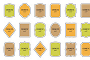 Labels: 18 shapes, different colors, an Object Graphic by moibalkon (Thumbnail 9 of 19)