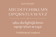 Mansory, a Sans Serif Font by Larin Type Co. (Thumbnail 12 of 13)