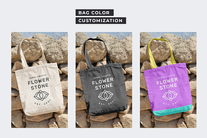 Canvas Tote Bag Mockups Pack Vol. 3