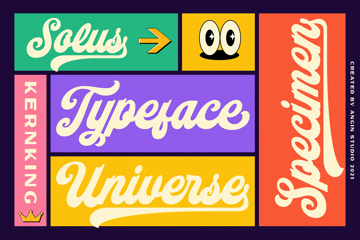 Sundries Bold Script with Extruded, a Script Font by Angin Studio (Photo 7 of 18)