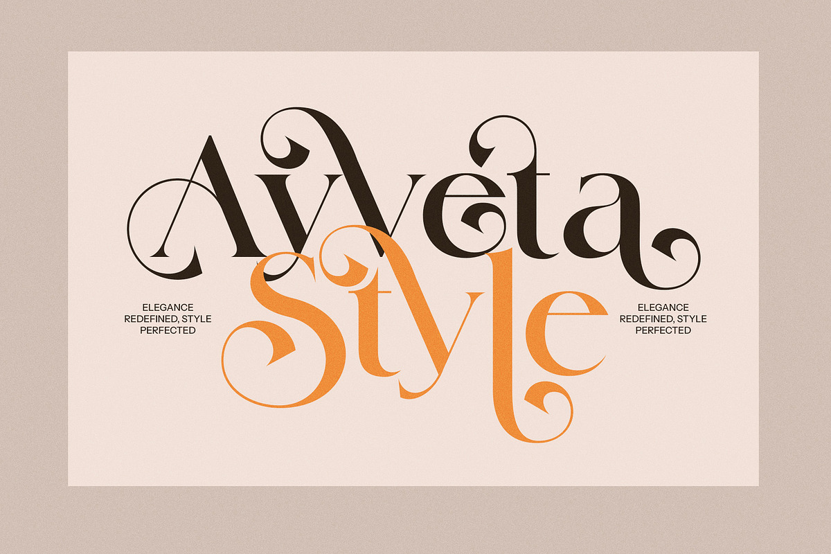 Sintta Elegant Serif Font, a Serif Font by Perfectype (Photo 3 of 8)