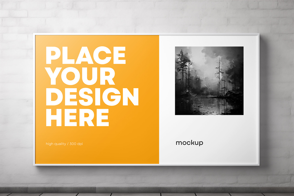 Banner Mockup Generated with AI, an Advertising Mockup by dpi (Photo 2 of 8)