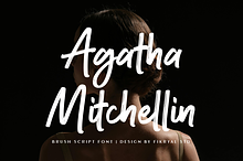 Agatha Mitchellin – Brush Script
