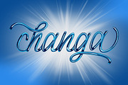 Changa, a Script Font by Etewut (Thumbnail 1 of 7)