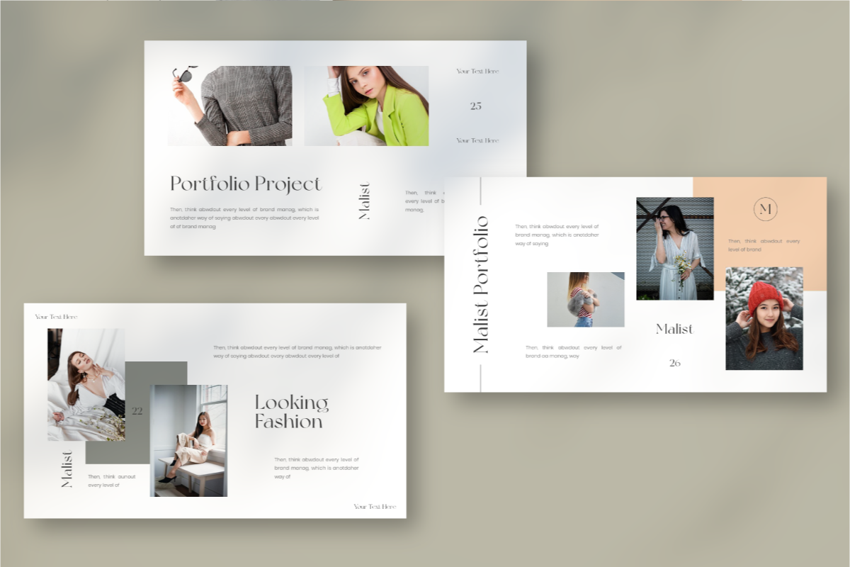 MALIST Google Slide Template, a Presentation Template by Inkofert (Photo 2 of 10)