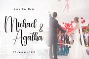 Wedding | Script Font, a Handwritten Font by Scratchones (Thumbnail 3 of 8)