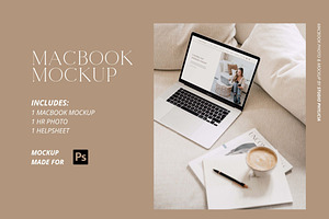 Macbook Mockup, RUBY 7, a Templates & Theme by Studio Phylicia