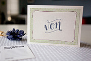LiebeLotte Swell, a Script Font by LiebeFonts (Thumbnail 4 of 9)