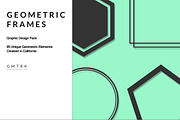 Geometric Frames Design Kit, an Object Graphic by Pixel Supplies (Thumbnail 1 of 5)