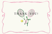 Tennis Aesthetic Collection, a Sport Illustration by ArtMaslyana (Thumbnail 7 of 7)