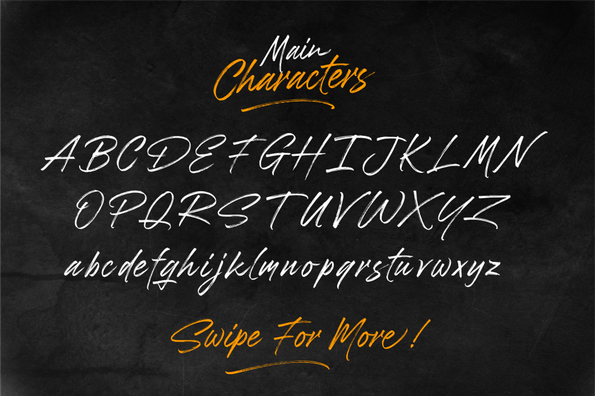 Brushwell - Dry Brush Font, a Script Font by Hendra Pratama (Photo 17 of 23)