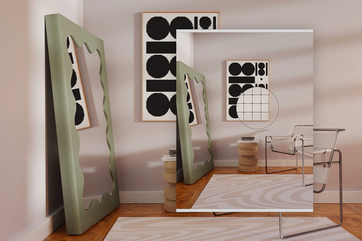 Wall Art Gallery Mockups PIXIE, a Household Mockup by Bonumo (Photo 8 of 14)