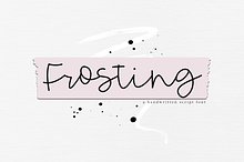 Frosting - Handwritten Script Font