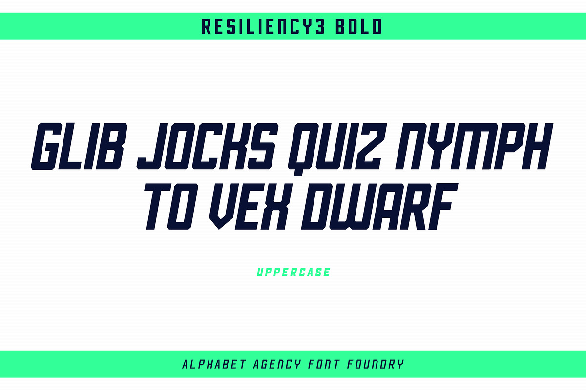RESILIENCY FONT FAMILY, a Sans Serif Font by Alphabet Agency (Photo 11 of 11)