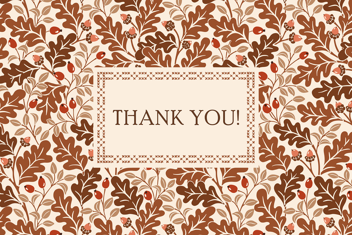 Heritage Autumn Pattern Collection, a Pattern Graphic by PATTERNS etc. (Photo 11 of 11)