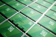 Green Creative Business Card, a Business Card Template by bouncy (Thumbnail 3 of 4)