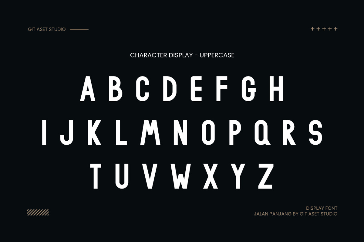 Jalan Panjang - Condensed Sans Serif, a Sans Serif Font by gitasetstudio (Photo 2 of 6)