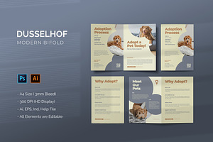Dusselhof - Bifold Brochure, a Brochure Template by StreaksideStd