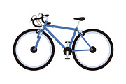 Mountain & road bikes. Bicycles set, a Transportation Illustration by Good Studio (Thumbnail 6 of 7)