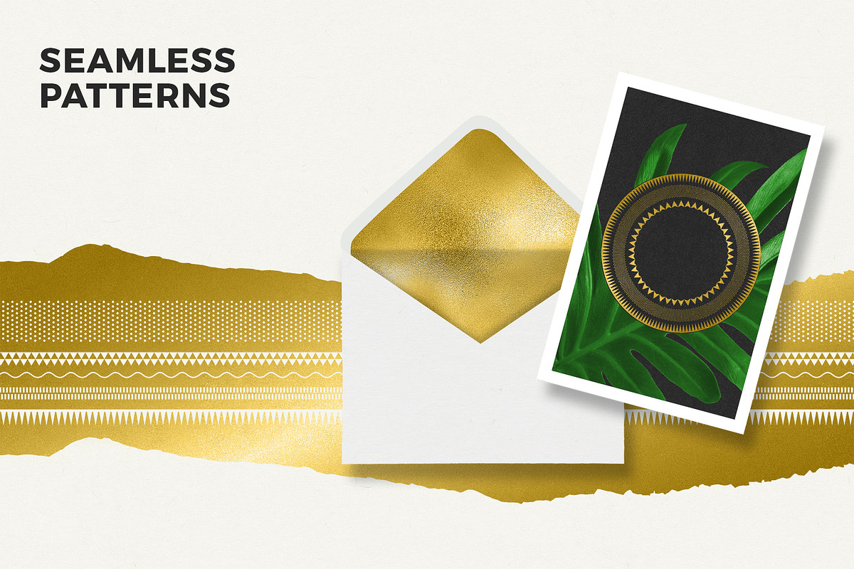 Gold Styles & Bonus Extras Bundle, a Layer Style Add-On by digiful (Photo 5 of 13)
