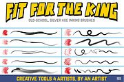 Brushes of The Silver Age, a Brush Add-On by Fuzzy Poet by DG2 (Thumbnail 6 of 6)