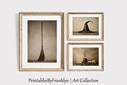 Vintage Witch Starter Kit Wall Art, a Seasonal Illustration by PrintablesByFranklyn (Thumbnail 1 of 4)