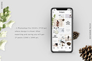 Instagram PUZZLE template - Natural, a Social Media Template by CreativeFolks (Thumbnail 4 of 5)
