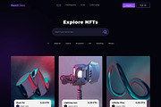 NextGen – NFT HTML Website Template, a HTML Template by TemplatesJungle (Thumbnail 5 of 10)