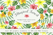 Magical Forest, an Illustration by Jukari_sun (Thumbnail 1 of 5)