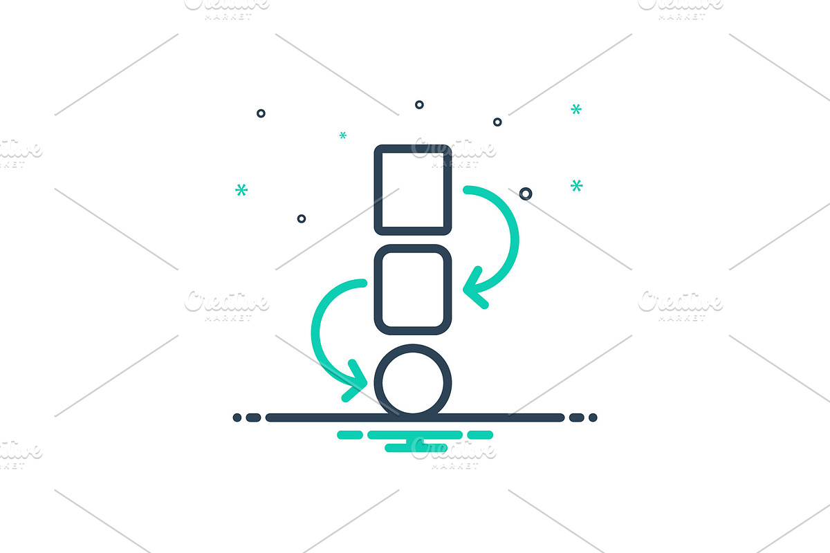 Variation transform icon, an Icon by Creative priyanka | Creative Market