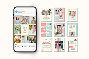 Green & Pink Instagram, a Social Media Template by Anna Design Studio (Thumbnail 6 of 11)