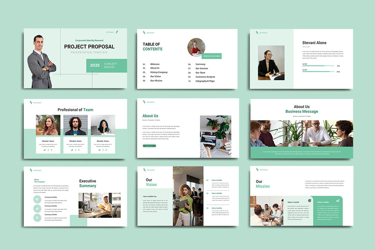 Project Proposal_Keynote&GSL, a Presentation Template by yanindesign (Photo 2 of 5)