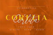 Corlita - Font Trio, a Handwritten Font by PutraCetol Studio (Thumbnail 1 of 11)