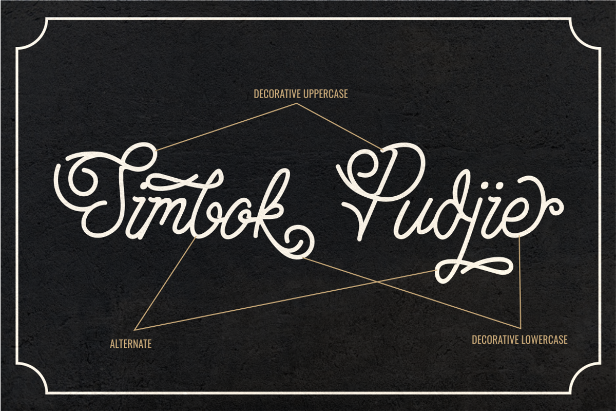 Simbok Pudjie Script preview 4
