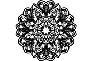 Minimal Black Lotus Mandala, a Decorative Illustration by Designer_Momina (Thumbnail 9 of 21)
