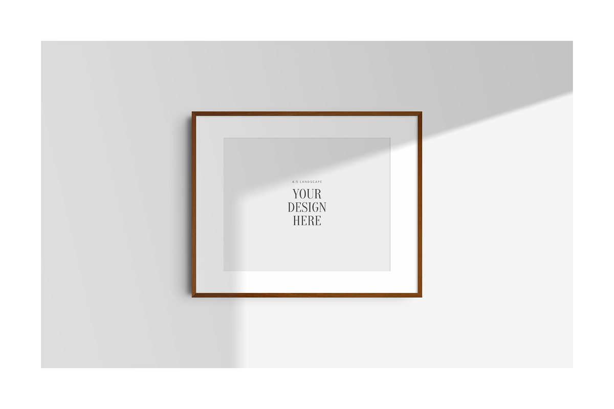 Frame Mockup 4:5 Landscape, a Mockup by DESIGN BY nube (Photo 14 of 15)