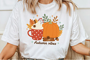Autumn Vibes PNG, an Illustration by Craft Nest (Thumbnail 4 of 6)